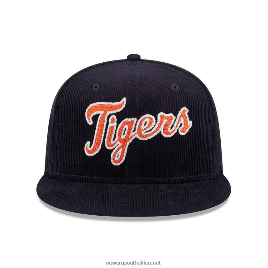 Detroit Tigers Vintage Cord Navy 59FIFTY Fitted Cap New Era TRBRBN385
