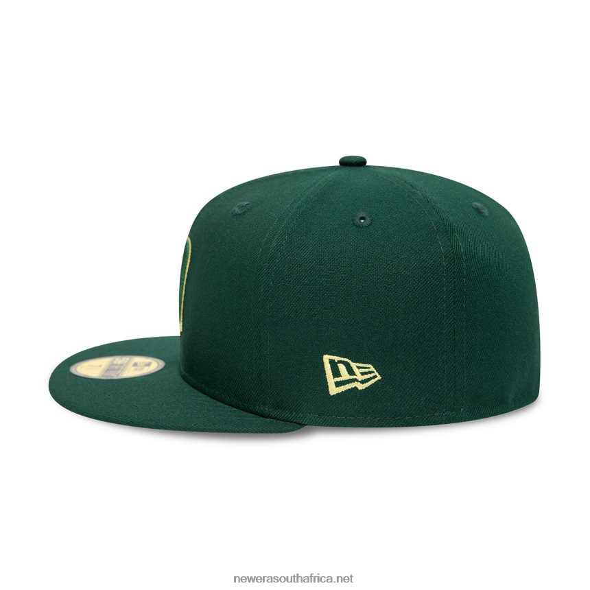 Detroit Tigers World Series Dark Green 59FIFTY Fitted Cap New Era TRBRBN85