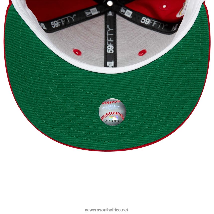 Detroit Tigers World Series Red 59FIFTY Fitted Cap New Era TRBRBN139