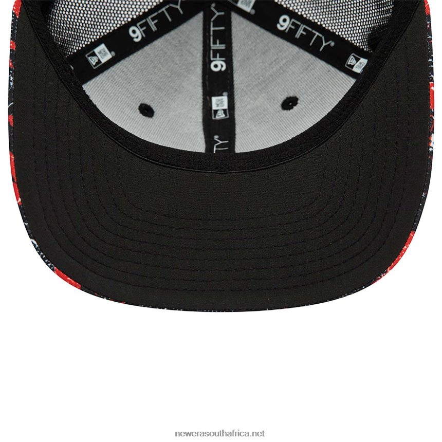 Ducati All Over Print Corse Logo Black 9FIFTY Stretch-Snap Cap New Era TRBRBN2100