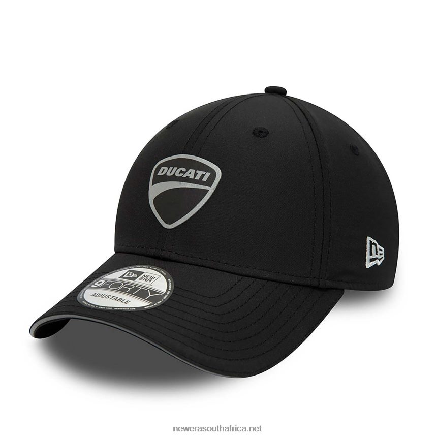 Ducati Motor Reflective Logo Black 9FORTY Adjustable Cap New Era TRBRBN1569