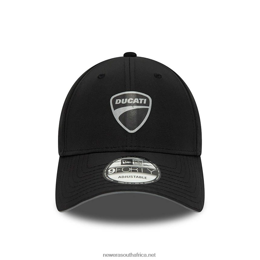 Ducati Motor Reflective Logo Black 9FORTY Adjustable Cap New Era TRBRBN1569