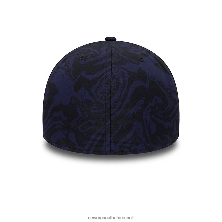 England Rugby All Over Print Navy 39THIRTY Stretch Fit Cap New Era TRBRBN2198