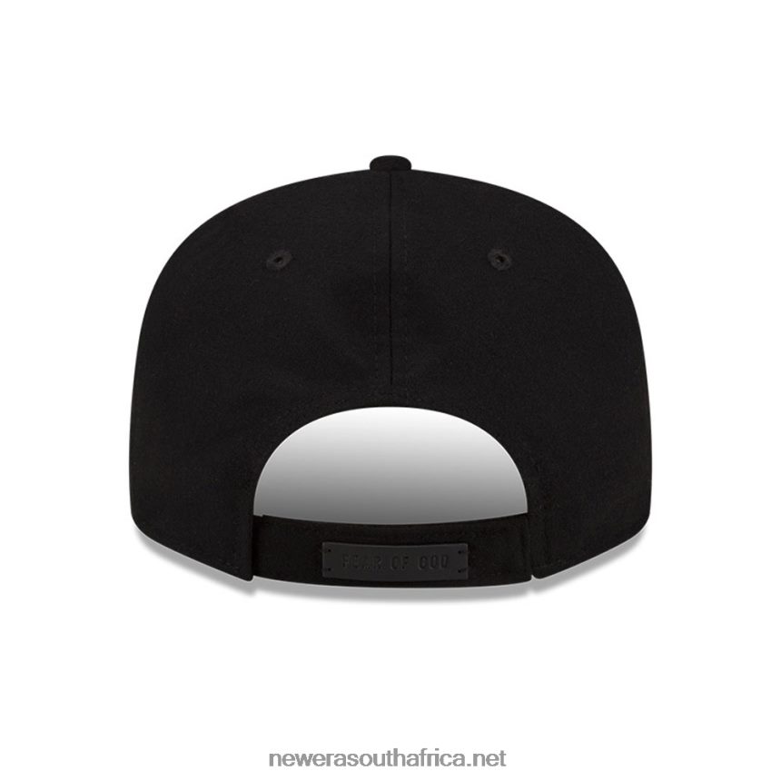 Fear of God x Homestead Grays Black 9FIFTY Strapback Cap New Era TRBRBN2141