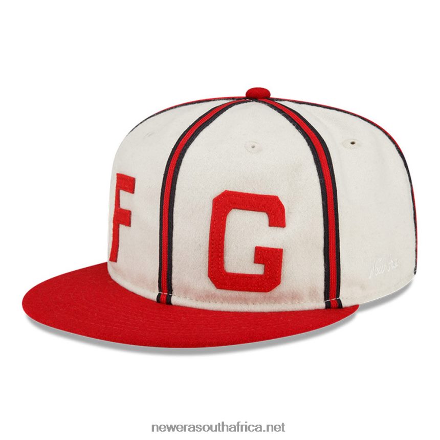 Fear of God x Kansas City Monarchs White 9FIFTY Strapback Cap New Era TRBRBN1832