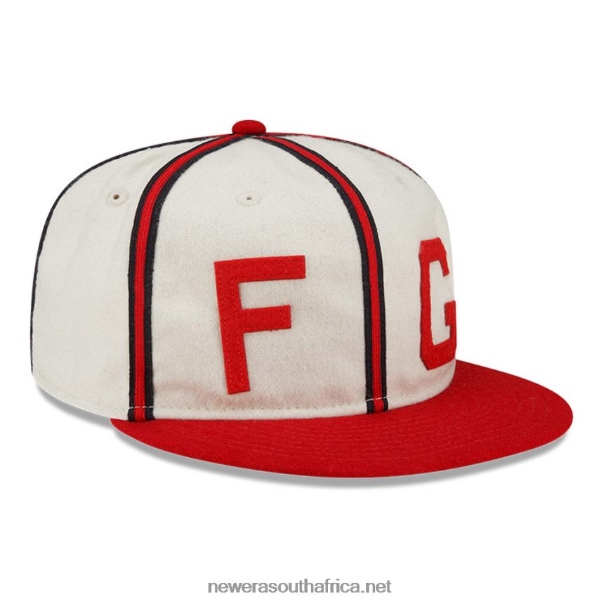 Fear of God x Kansas City Monarchs White 9FIFTY Strapback Cap New Era TRBRBN1832