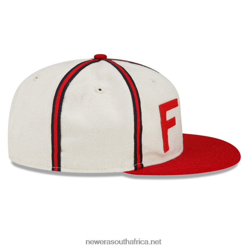 Fear of God x Kansas City Monarchs White 9FIFTY Strapback Cap New Era TRBRBN1832