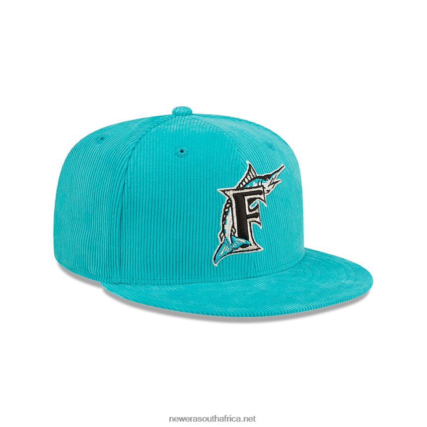 Florida Marlins Cooperstown Blue 59FIFTY Fitted Cap New Era TRBRBN162