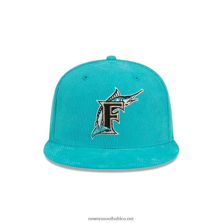Florida Marlins Cooperstown Blue 59FIFTY Fitted Cap New Era TRBRBN162