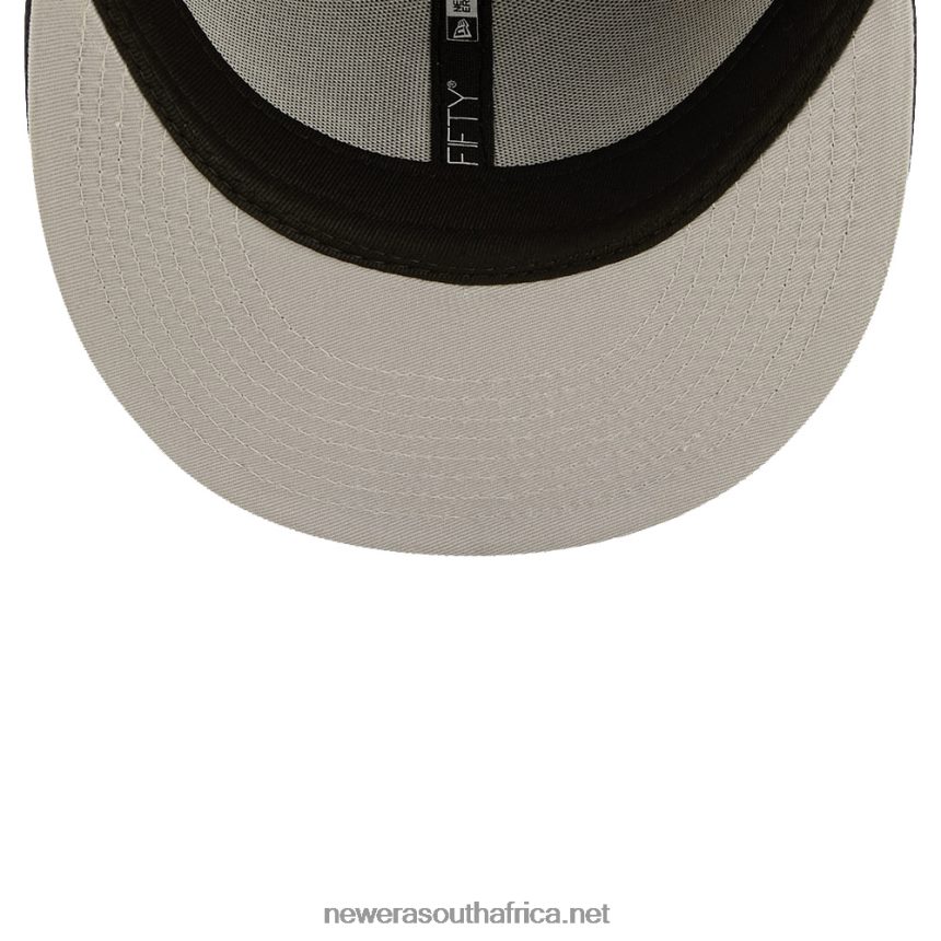 Florida Marlins Crown Champs Black 59FIFTY Fitted Cap New Era TRBRBN775