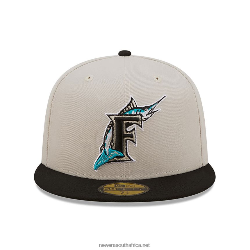 Florida Marlins Fall Classic White 59FIFTY Fitted Cap New Era TRBRBN99
