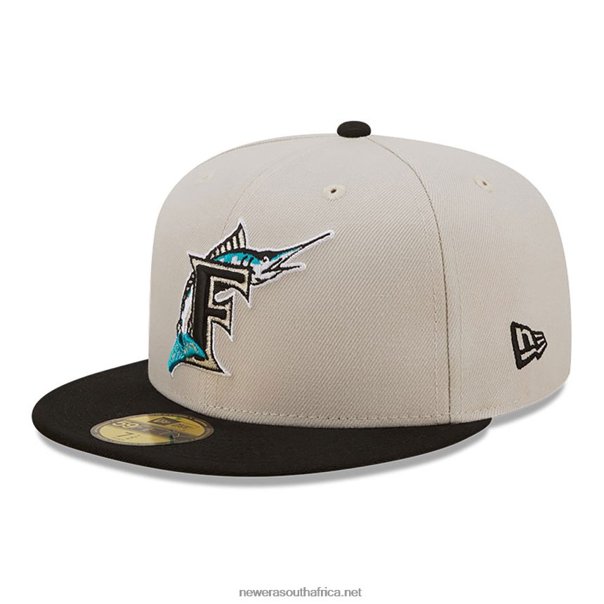 Florida Marlins Fall Classic White 59FIFTY Fitted Cap New Era TRBRBN99