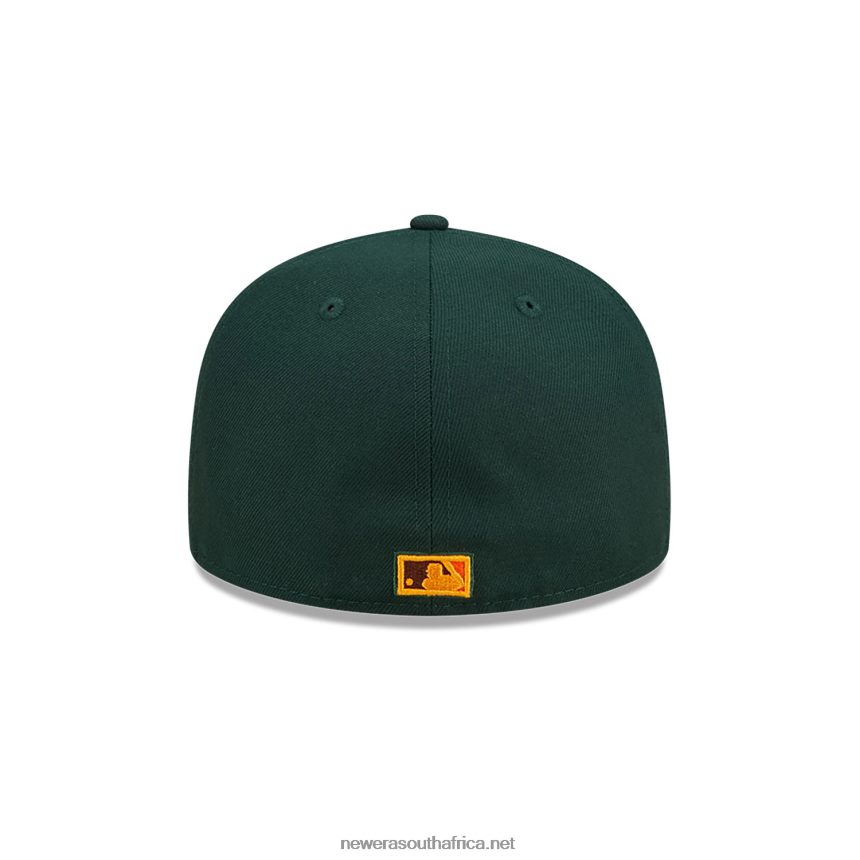 Florida Marlins Leafy Dark Green 59FIFTY Fitted Cap New Era TRBRBN1132