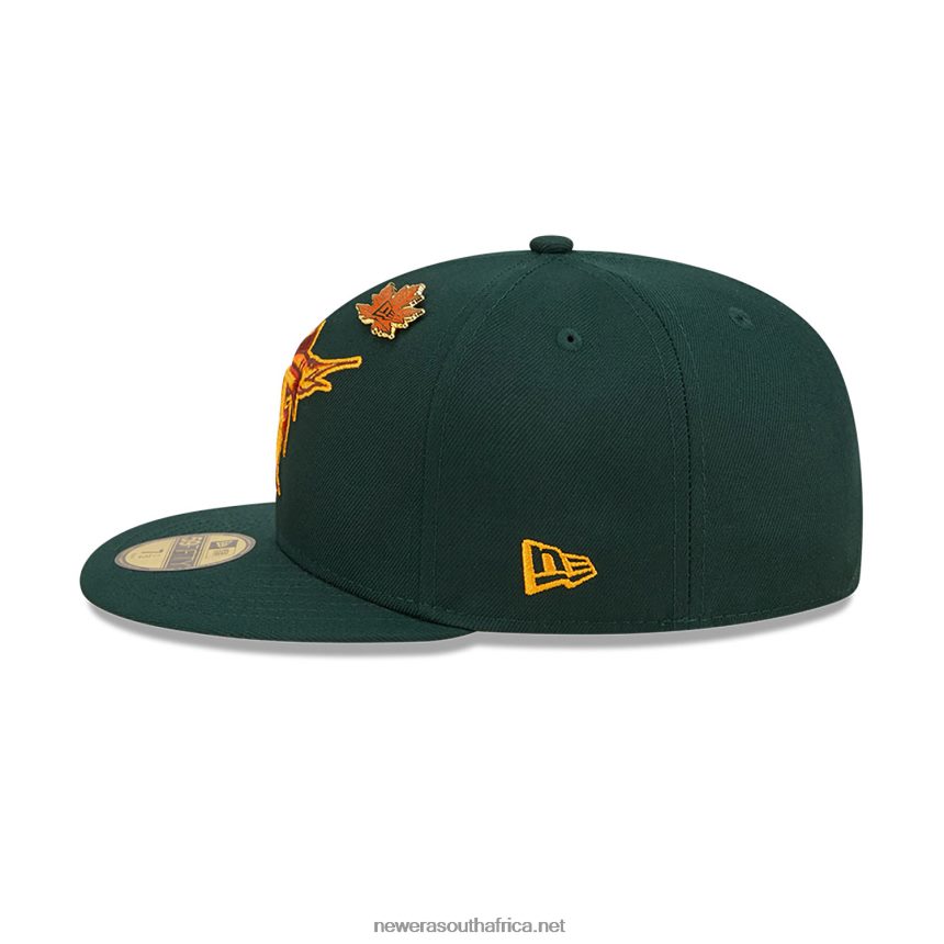 Florida Marlins Leafy Dark Green 59FIFTY Fitted Cap New Era TRBRBN1132
