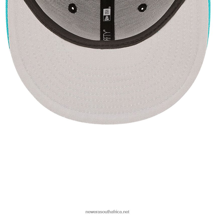 Florida Marlins NE Letterman Black 59FIFTY Fitted Cap New Era TRBRBN944