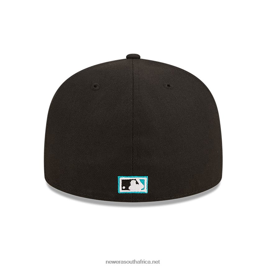 Florida Marlins State Park Black 59FIFTY Fitted Cap New Era TRBRBN221