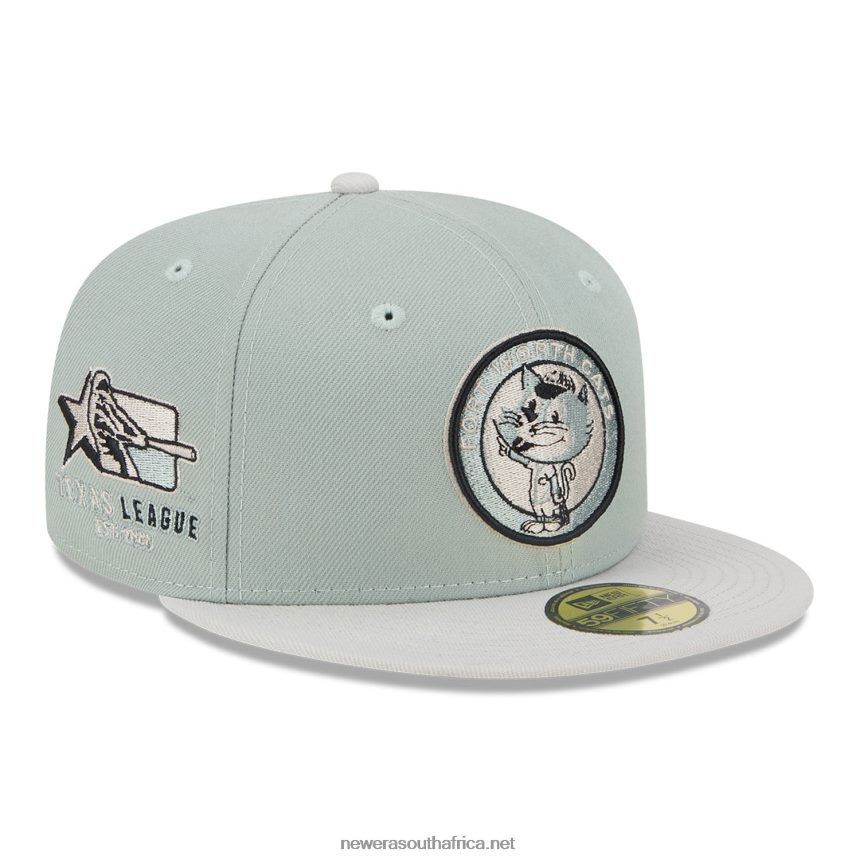 Fort Worth Cats Hometown Roots Green 59FIFTY Fitted Cap New Era TRBRBN254