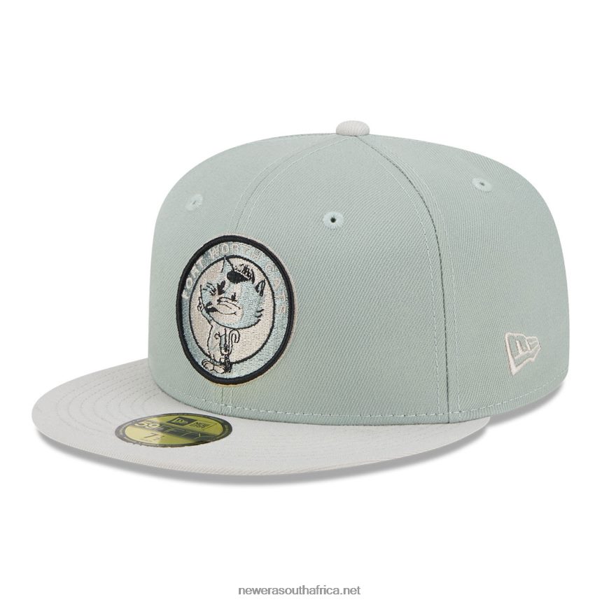 Fort Worth Cats Hometown Roots Green 59FIFTY Fitted Cap New Era TRBRBN254