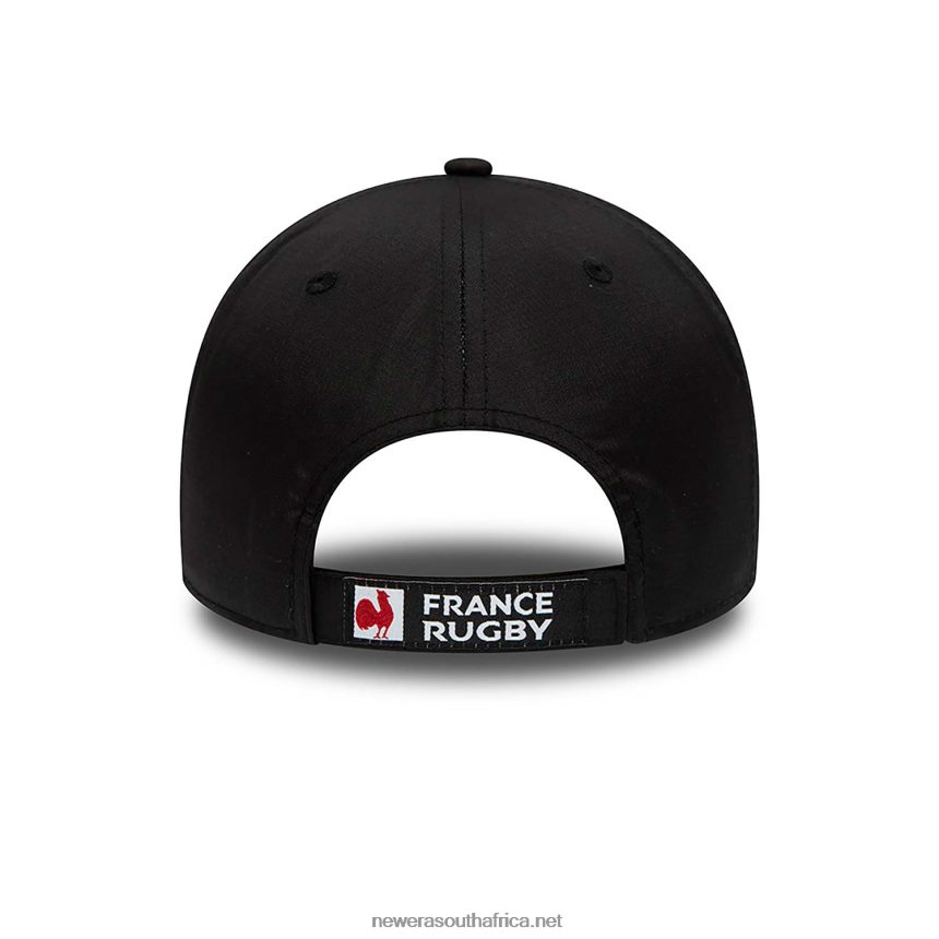 French Federation Of Rugby Ripstop Black 9FORTY Adjustable Cap New Era TRBRBN1443
