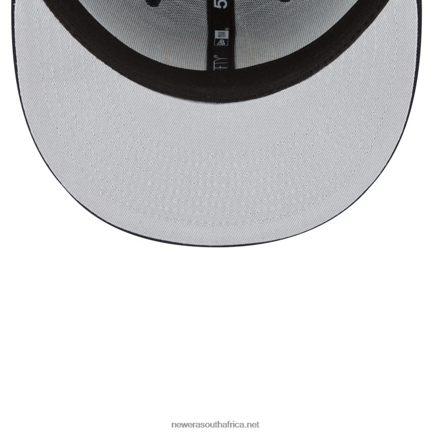 Golden State Warriors Felt x NBA Navy 59FIFTY Fitted Cap New Era TRBRBN995