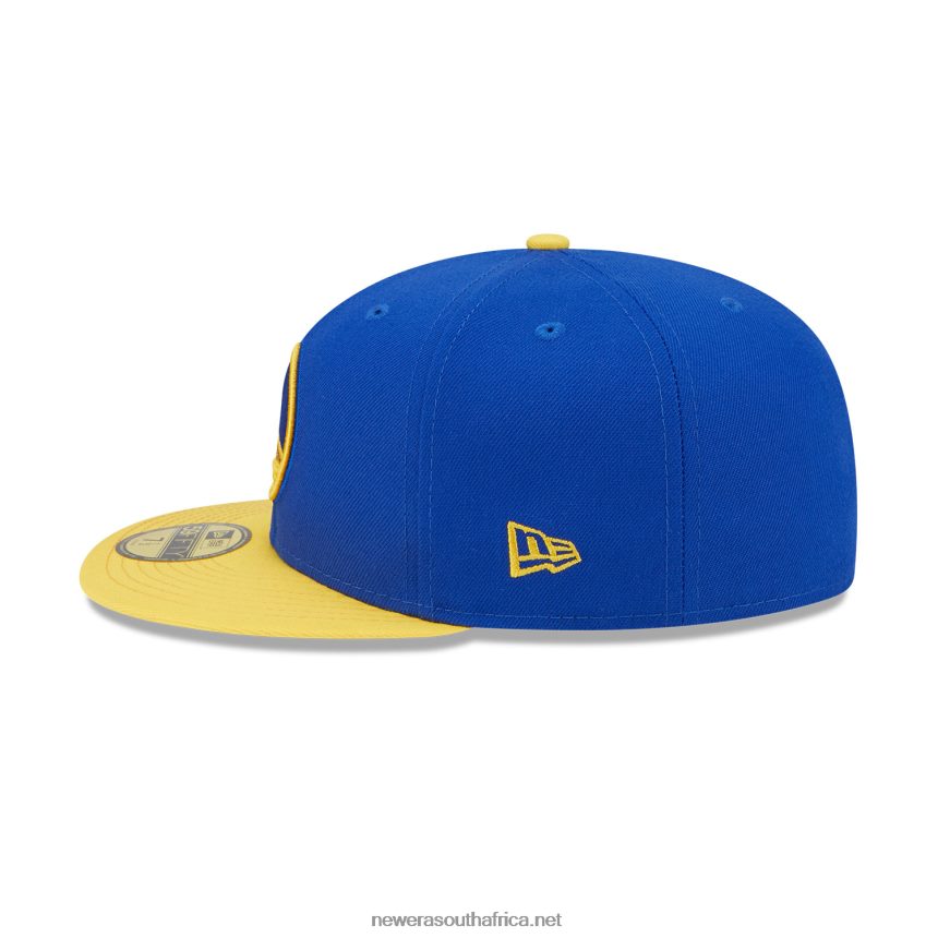 Golden State Warriors NBA All Star Game Blue 59FIFTY Fitted Cap New Era TRBRBN386