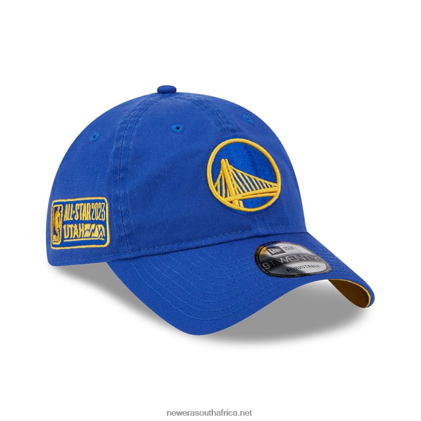 Golden State Warriors NBA All Star Game Blue 9TWENTY Adjustable Cap New Era TRBRBN2218