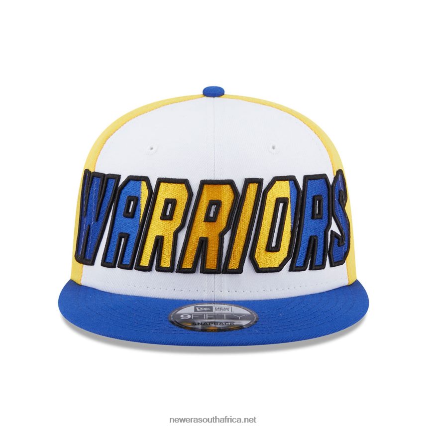 Golden State Warriors NBA Back Half Blue 9FIFTY Snapback Cap New Era TRBRBN2036