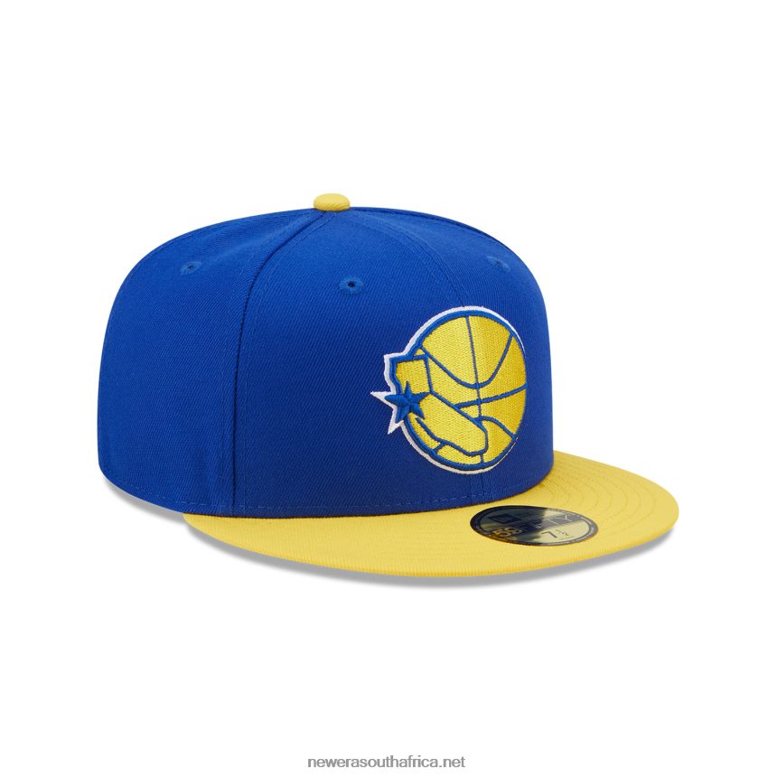 Golden State Warriors NBA Classic Blue 59FIFTY Fitted Cap New Era TRBRBN208
