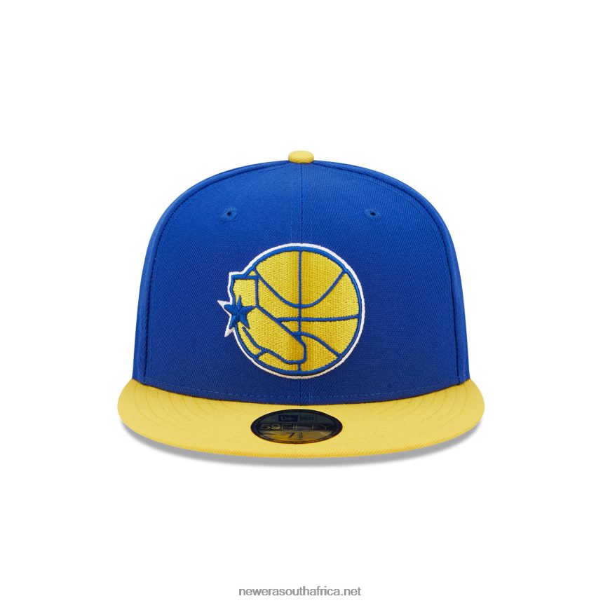 Golden State Warriors NBA Classic Blue 59FIFTY Fitted Cap New Era TRBRBN208