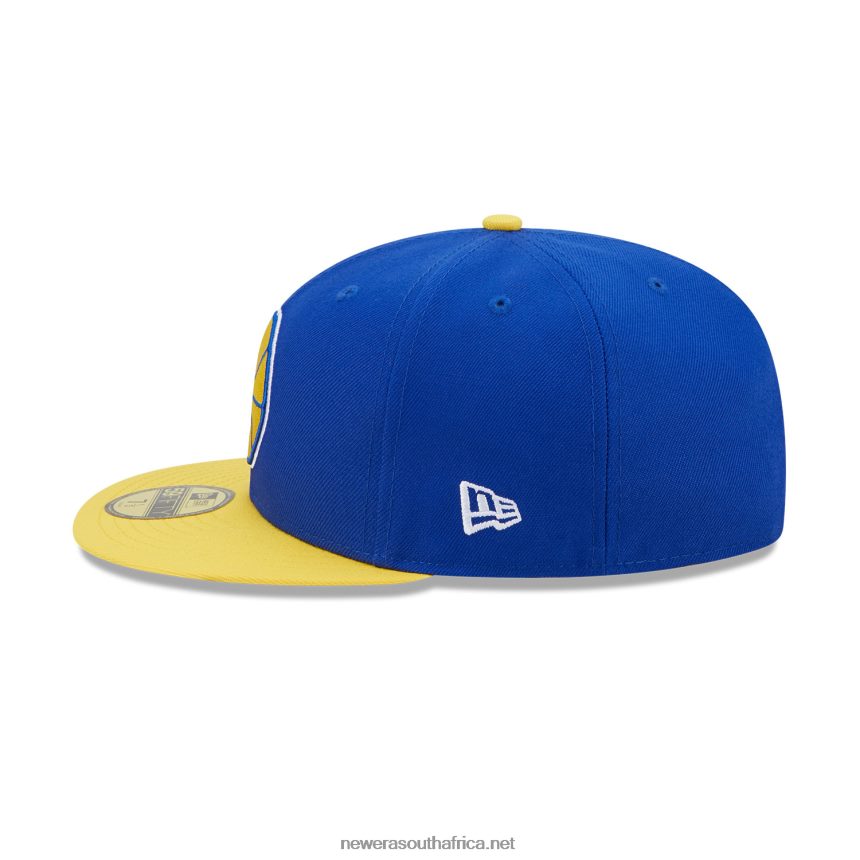 Golden State Warriors NBA Classic Blue 59FIFTY Fitted Cap New Era TRBRBN208