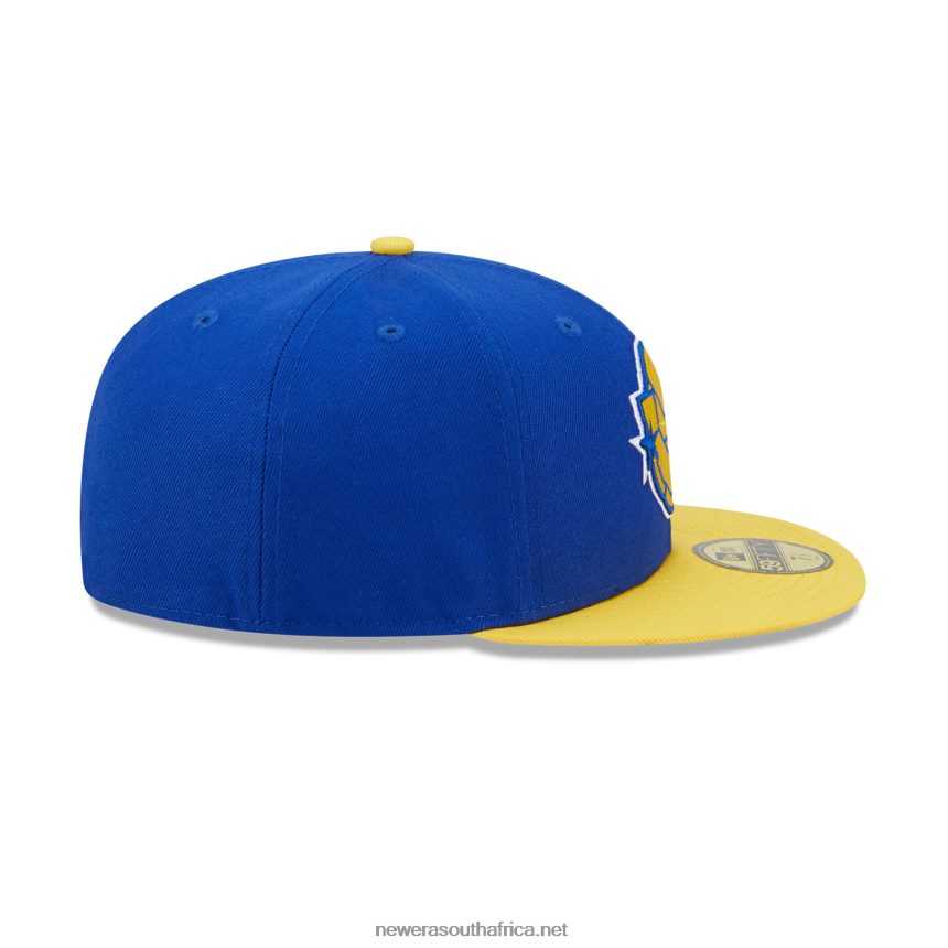 Golden State Warriors NBA Classic Blue 59FIFTY Fitted Cap New Era TRBRBN208