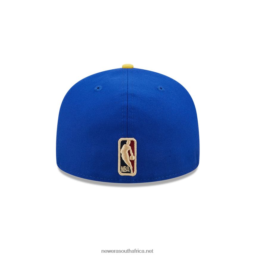Golden State Warriors NBA Classic Blue 59FIFTY Fitted Cap New Era TRBRBN208