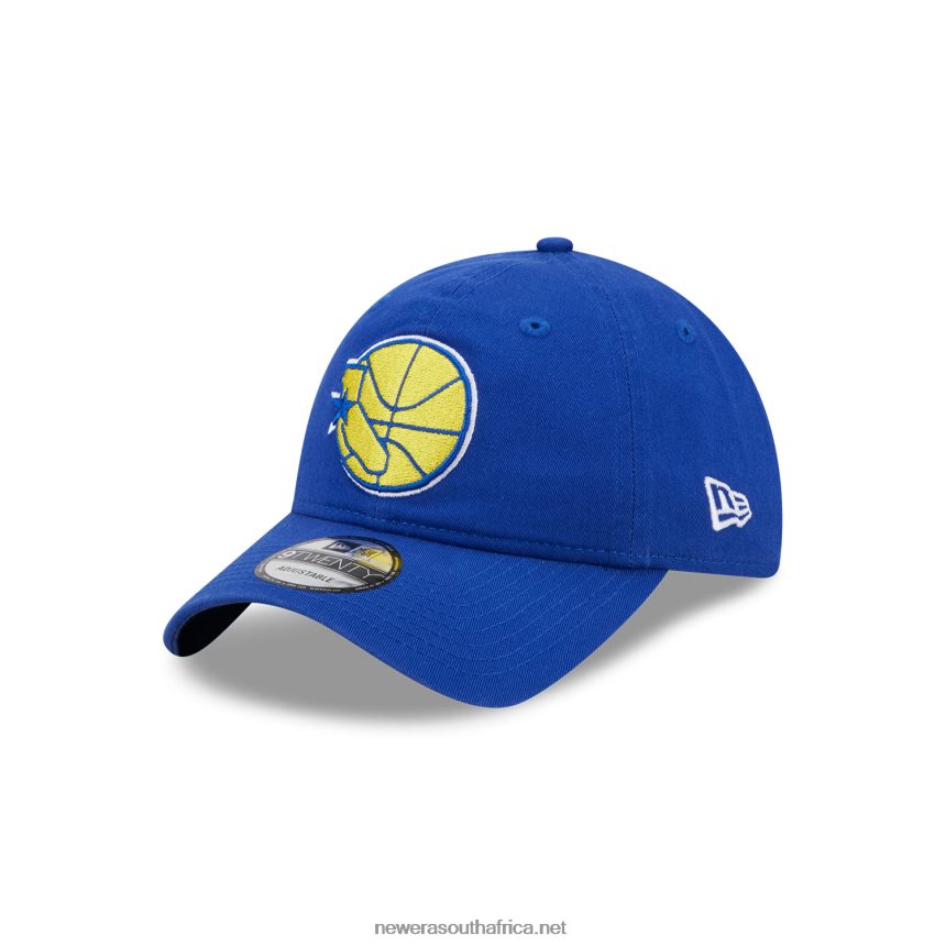 Golden State Warriors NBA Classic Blue 9TWENTY Adjustable Cap New Era TRBRBN2236