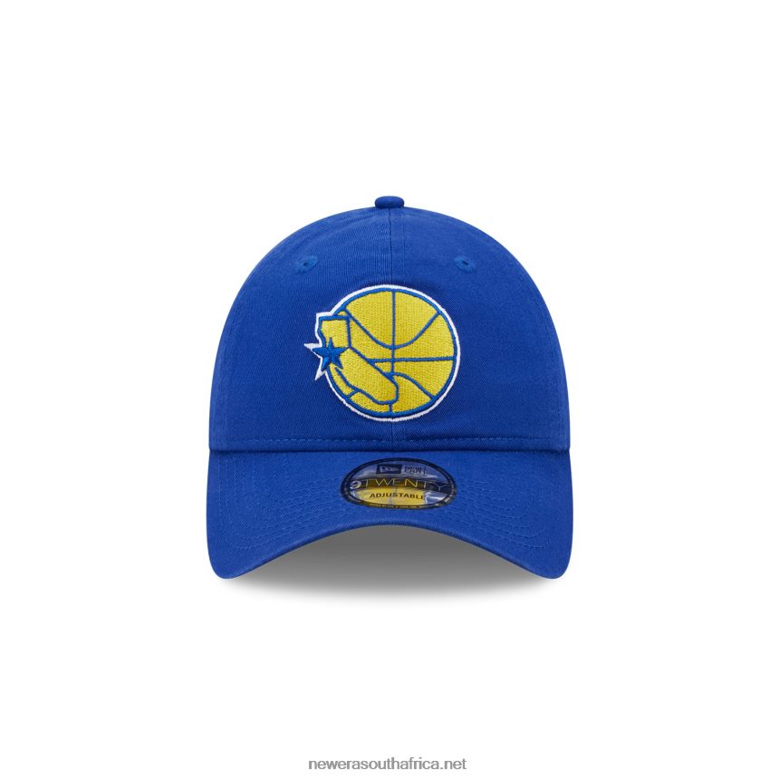 Golden State Warriors NBA Classic Blue 9TWENTY Adjustable Cap New Era TRBRBN2236