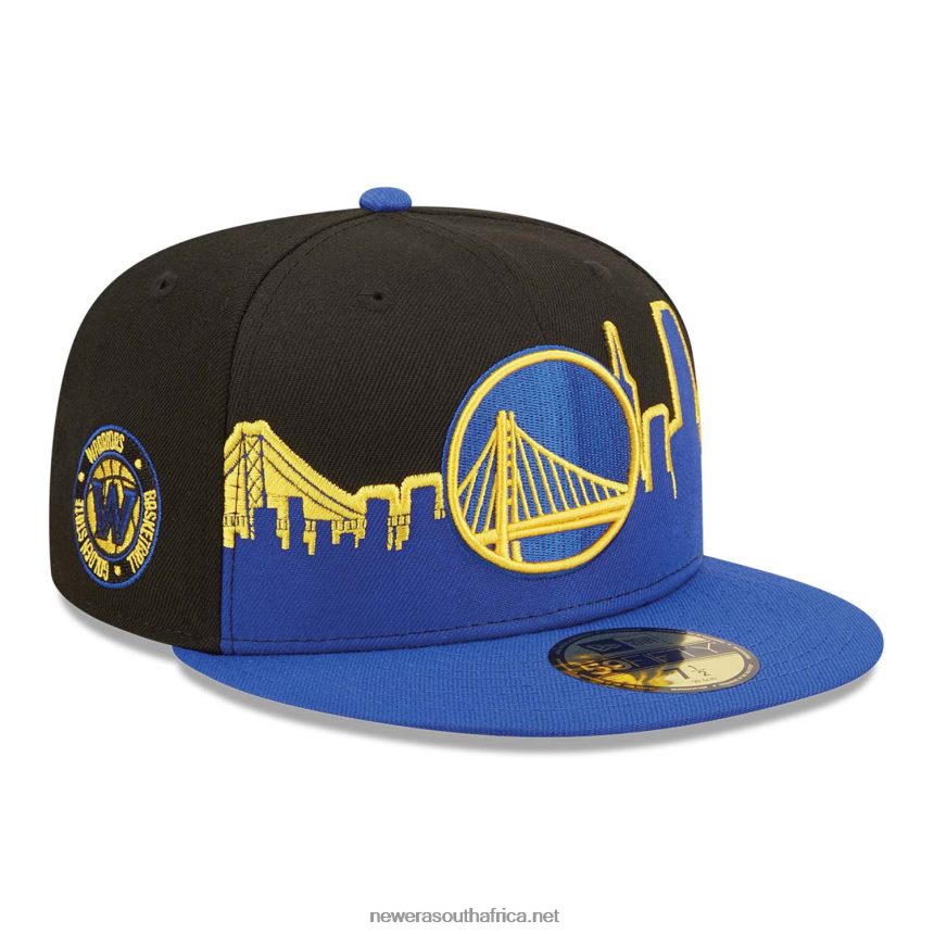 Golden State Warriors NBA Tip Off 2022 Black 59FIFTY Fitted Cap New Era TRBRBN284
