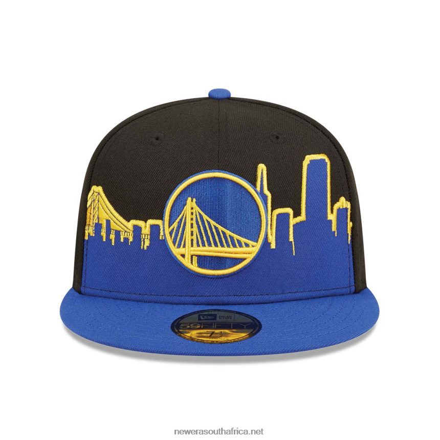 Golden State Warriors NBA Tip Off 2022 Black 59FIFTY Fitted Cap New Era TRBRBN284