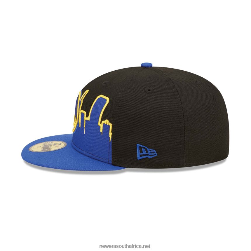 Golden State Warriors NBA Tip Off 2022 Black 59FIFTY Fitted Cap New Era TRBRBN284