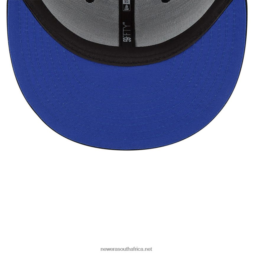 Golden State Warriors NBA x Marvel Captain America Black 59FIFTY Fitted Cap New Era TRBRBN2