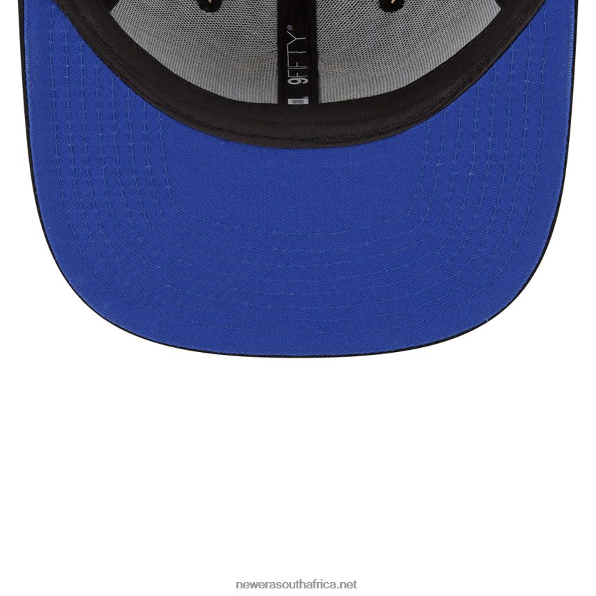 Golden State Warriors NBA x Marvel Captain America Black 9FIFTY Snapback Cap New Era TRBRBN1934