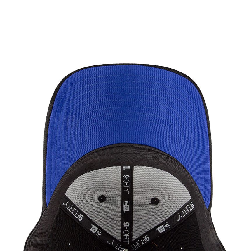 Golden State Warriors NBA x Marvel Captain America Black 9FORTY Adjustable Cap New Era TRBRBN1596