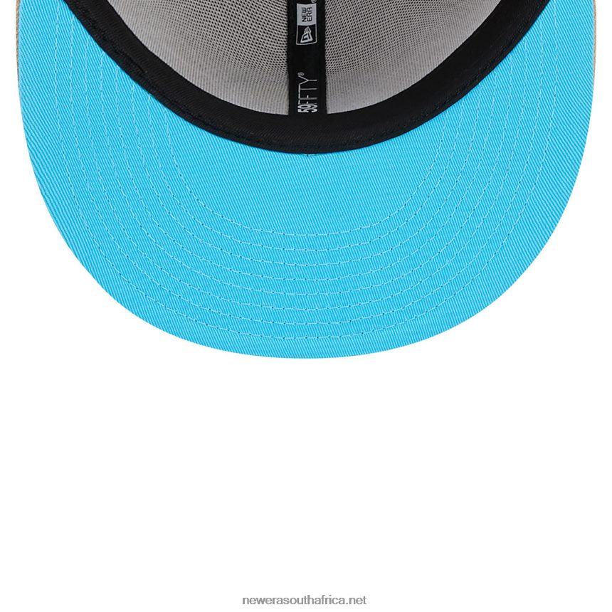 Golden State Warriors Team Neon Beige 59FIFTY Fitted Cap New Era TRBRBN382