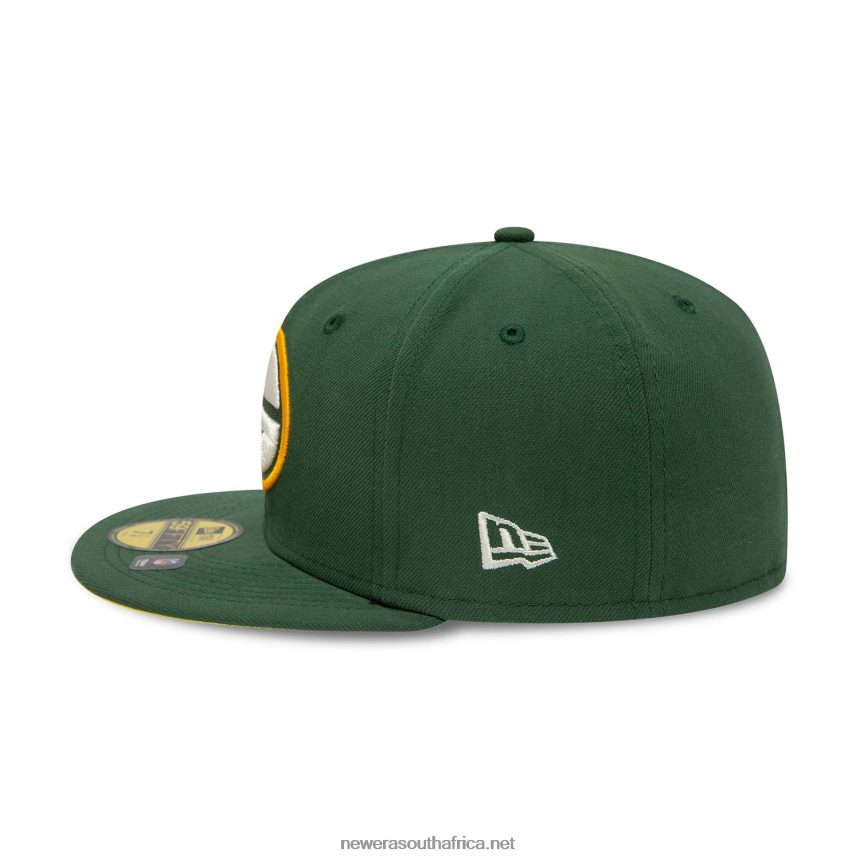 Green Bay Packers Citrus Pop Green 59FIFTY Fitted Cap New Era TRBRBN401