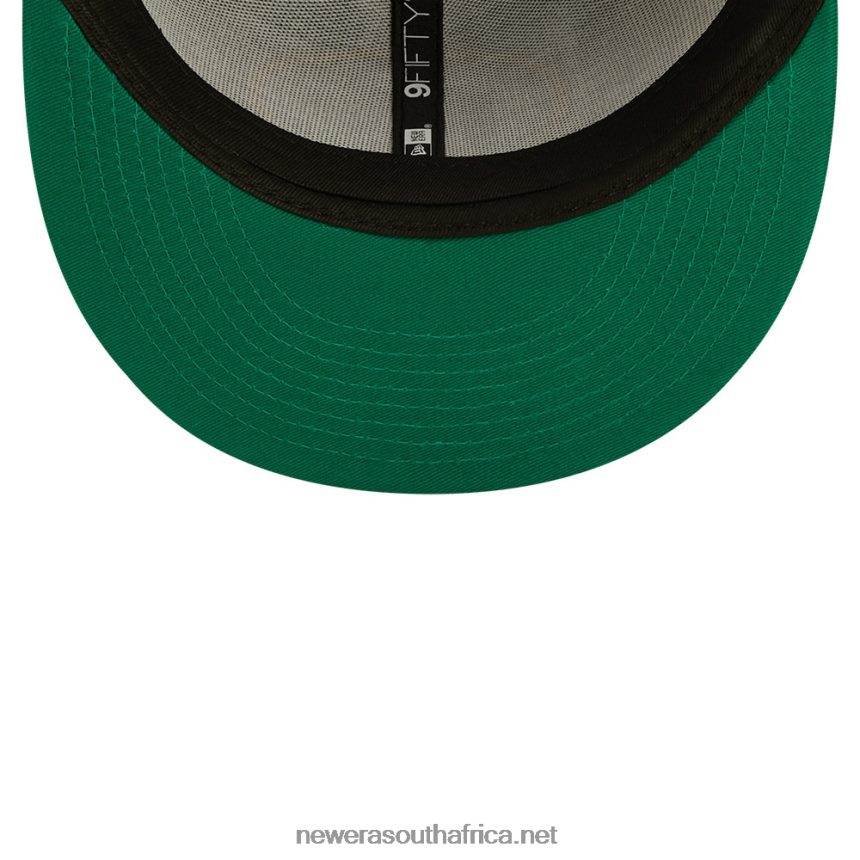 Green Bay Packers NFL Black Letter Arch Green 9FIFTY Snapback Cap New Era TRBRBN2070