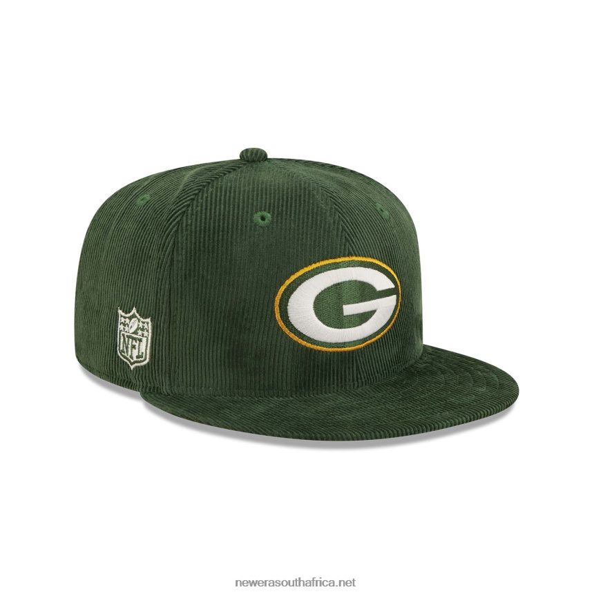 Green Bay Packers NFL Retro Cord 9FIFTY Cap New Era TRBRBN1859