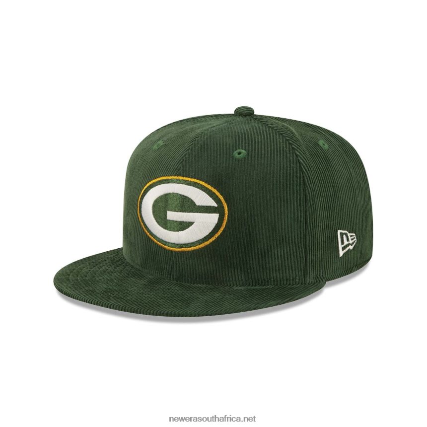 Green Bay Packers NFL Retro Cord 9FIFTY Cap New Era TRBRBN1859
