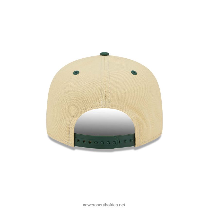 Green Bay Packers NFL Retro Cream 9FIFTY Snapback Cap New Era TRBRBN2050