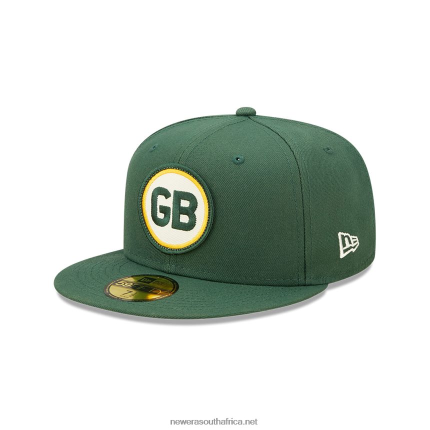 Green Bay Packers NFL Sideline 2022 Green 59FIFTY Fitted Cap New Era TRBRBN972