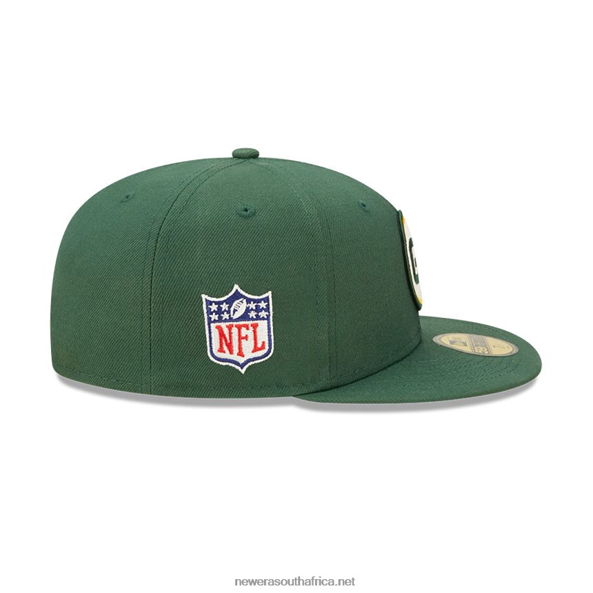 Green Bay Packers NFL Sideline 2022 Green 59FIFTY Fitted Cap New Era TRBRBN972