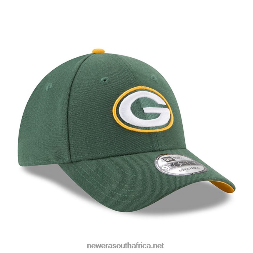 Green Bay Packers The League Green 9FORTY Cap New Era TRBRBN1488