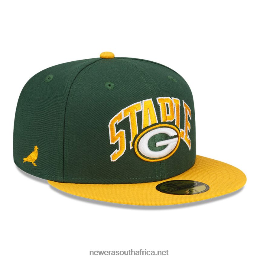 Green Bay Packers x Staple Green 59FIFTY Fitted Cap New Era TRBRBN113